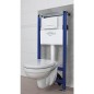 Element WC Evenes Plus 1150mm réservoir encastré 189 inclus, Actionnement par l avant