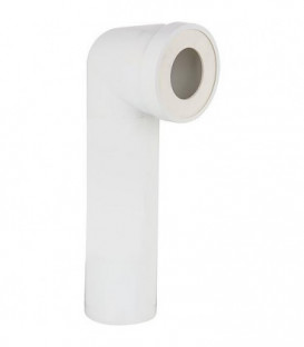 Pipe longue PVC, WC diametre: 100mm Longueur 350mm