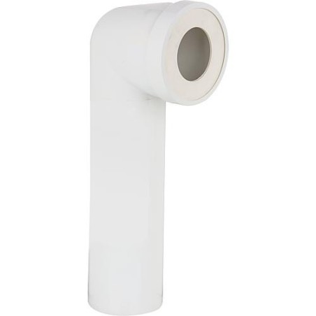 Pipe longue PVC, WC diametre: 100mm Longueur 350mm