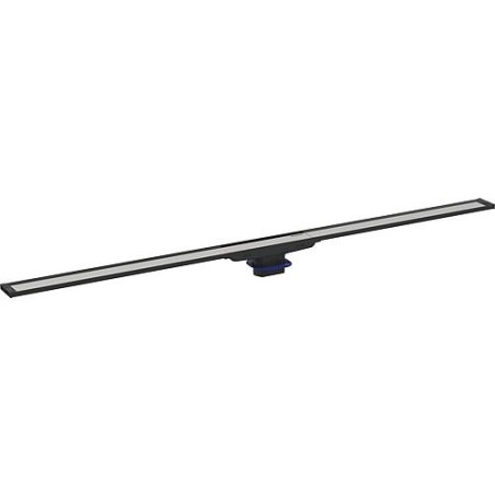 Canivelle de douche Cleanline20 300-1300mm, cadre inox polissage electrolytique