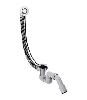 Corps de base Flexaplus, garni. avec trop-plein 11/2" pour baignoi.normale