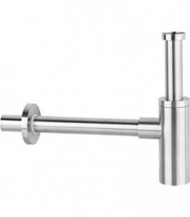 Siphon Design DN32 (11/4"), inox mat