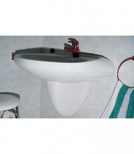 kit de fixation pour lavabos et urinoirs zingué - avec chevilles M 10x140mm