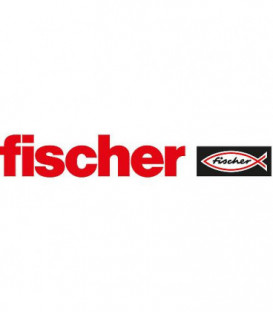 Fixation Fischer pour WC et sanitaire S 8 RD 80 WCR - contenant 2x chevilles+vis bois+capuchons
