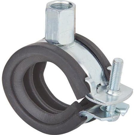 Collier d attache pour tuyaux articules FGRS Plus 54-58 M8/M10 Plage de serrage 50 - 55 mm
