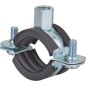 Collier a deux boulons Eurofix 1/2" 20-24mm M8+M10