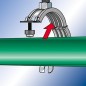 Collier d attache pour tuyaux en plastique FKS Plus 20-24 Plage de serrage 20 - 24 mm