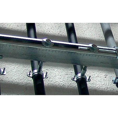 Collier d'attache pour tuyaux FRSN Plage de serrage 38-43 mm (1 1/4") Filet de raccord M8/M10