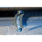 Collier de tuyau FRS A2 Plage de serrage 121-127 mm filet de raccord M10