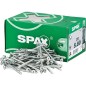 Vis a tete fraisee SPAX® WIROX® filetage partiel T - STAR Plus Diam 5,0 x 80 mm, 200 pcs