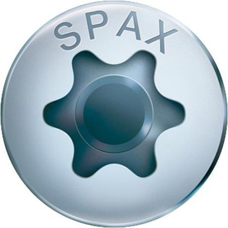 Vis tete ronde SPAX® WIROX® filetage plein T - STAR Plus Diam 3,0 x 20 mm, 200 pcs