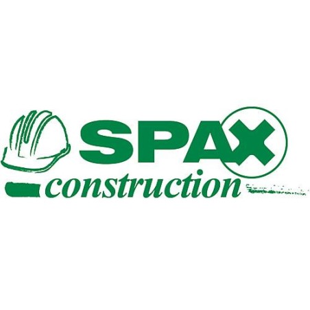 Vis tete plate SPAX® inox A2 filetage partiel T - STAR Plus Diam 8,0 x 160 mm, 50 pcs