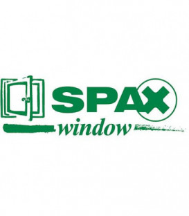 Vis tete bombee SPAX® inox A2 filetage partiel T - STAR Plus Diam 5,0 x 100 mm, 100 pcs