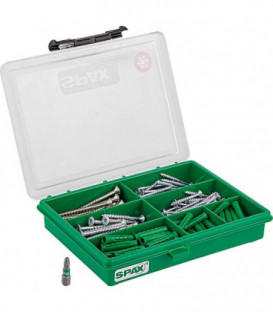 Kit Vis à tête fraisée +cheville Wirox T-Star Plus 161 pieces