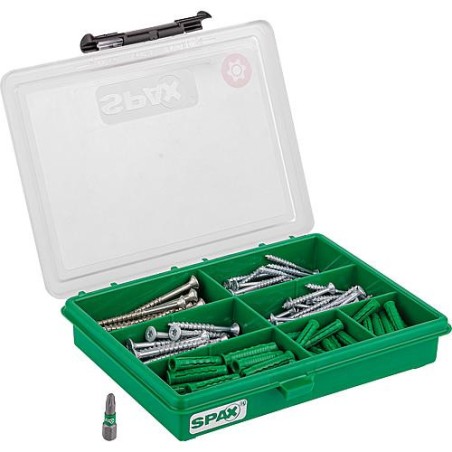 Kit Vis à tête fraisée +cheville Wirox T-Star Plus 161 pieces