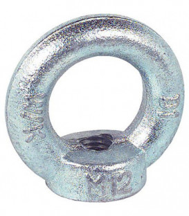 Ecrou a anneau C15 M 8 comme DIN 582 / zingue