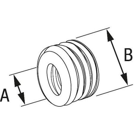 Manchon de reduction Type : GRD 1/2"/M10