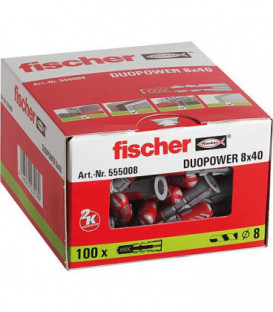 Chevilles Fischer Duopower 5x25, 100 pcs