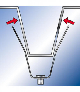 Support trapezoidal M 10 galva