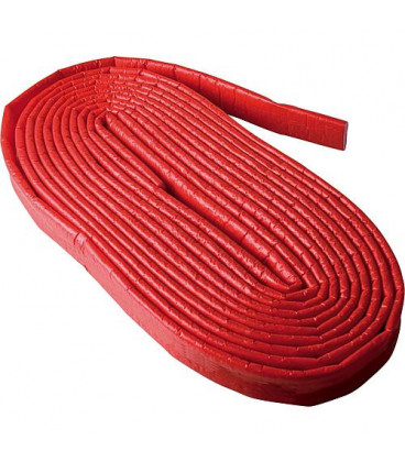 Gaine protection 18 mm epaisseur d'isolation 4 mm Tuyau 10m, rouge