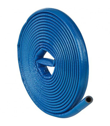 Gaine isolante robuste 22x4mm, longueur:10m PE-XT avec protection bleu