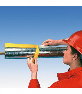 EnEV-Coque de tube-Alu diam. 89 mm / 90 mm 2 m / carton