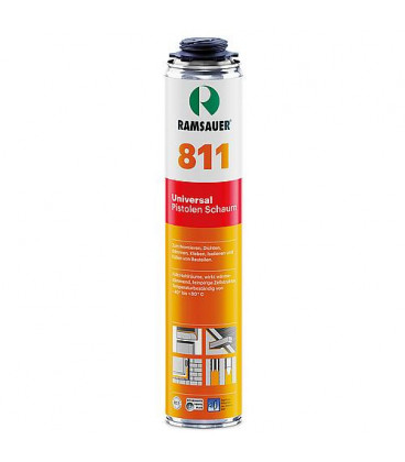 Mousse polyuréthane universelle 811 classe feu B3 contenu 750ml