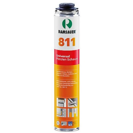 Mousse polyuréthane universelle 811 classe feu B3 contenu 750ml