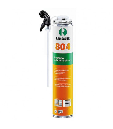 Mousse de montage polyuréthane pour les puits 804/814 classe de feu B3 Autriche/Suisse contenu 750ml