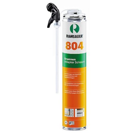 Mousse de montage polyuréthane pour les puits 804/814 classe de feu B3 Autriche/Suisse contenu 750ml