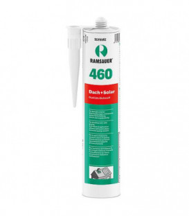 Mastic toit + solaire 460 neutre réticulé 310ml brun foncé