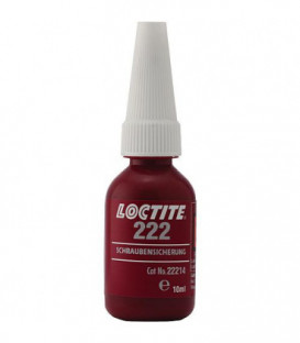 Frein de vis a faible resistance Loctite 222 10 ml