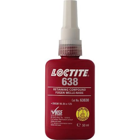 Produit d assemblage special Loctite 638 10 ml.