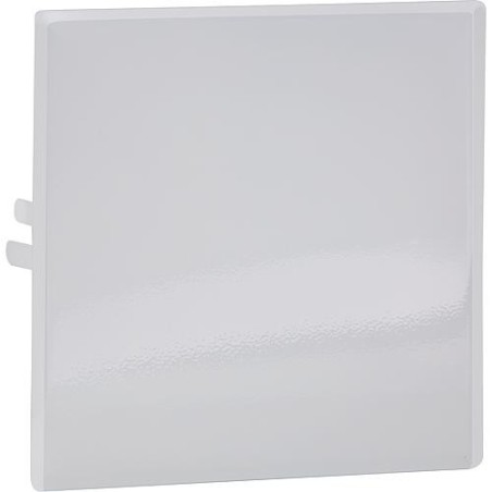 Plaque de recouvrement acier blanc 280x280mm