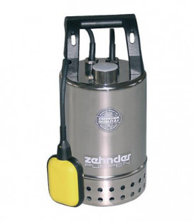 Pompe de relevage eaux usées inox 1 1/4" fil fem 230V debit 9,5 l/h dim grains 10 mm pompe E-ZW 65A
