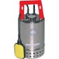Pompe d'immersion pour eaux sale inox 11/4" fil fem, 230 V, Fördermenge 8,5 m³/h dim du grain 10 mm/ inox E-ZWM 65A