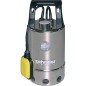 Pompe d'immersion pour eaux sale inox 11/4" fil fem, 230 V, Fördermenge 10 m³/h dim du grain 30 mm E-ZW 80 A