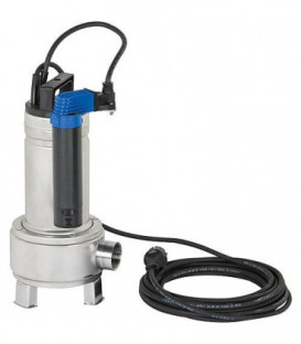 Pompe pour eaux usées type DOMO 7VX/B contrôle TÜV avec interrupteur à flotteur 0,55kW