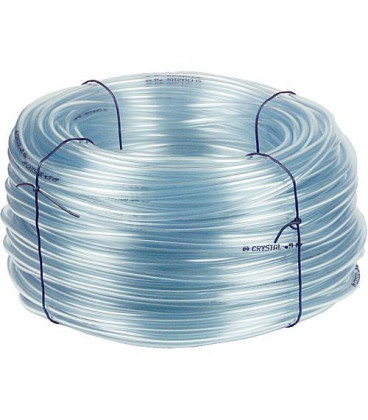 Tuyau transparent en PVC 13 mm int. 1 rouleau : 50 mepaisseur 2 mm 1/2"