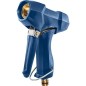 GEKA plus Profi-pistolet de nettoyage MS, caoutchouc, bleu avec kit de raccordement