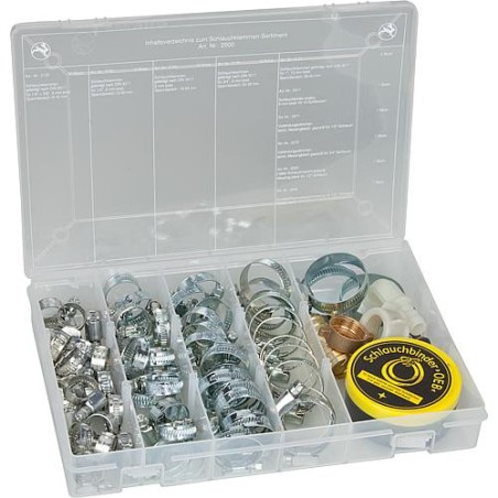 Assortiment de collier de serrage 70 pieces