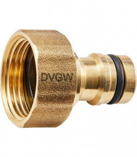 GEKA plus connecteur de robinet "eau potable" fem G1/2", MS DVGW