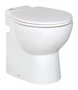 Compact WC Gestolette 1010 avec levage pour eau et rincage automat, abattant WC inclus