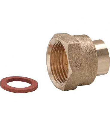 clesse: raccord gaz butane/propane 2 pcs avec ecrou tournant pour cuivre soudé P4502-35 A14 E1/2"