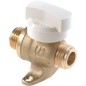 Clesse:robinet1/4 de tour droit spheriqu Type:NF XP E 29-135/EN 331 int.instal. Pression de service maxi 500mbar