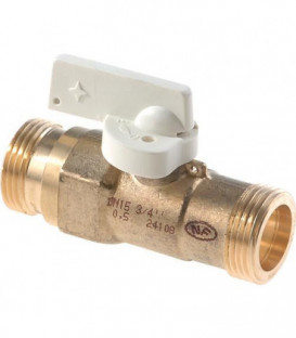 robinet 1/4 de tour droit spheriq Clesse Type:NF XP E 29-135/EN 331 int.instal. pression de service maxi 500mbar