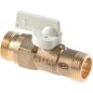 robinet 1/4 de tour droit spheriq Clesse Type:NF XP E 29-135/EN 331 int.instal. pression de service maxi 500mbar