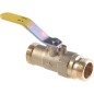 Clesse:robinet de conduite et chaufferie 1/4 de tour a tournant spherique Type:NF XP E 29-135/EN 331 -DN15(3/4")