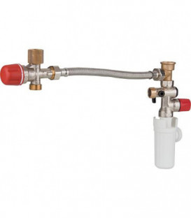 Kit ECO pour chauffe-eau WATTS avec groupe de sécurité limiteur thermostatique