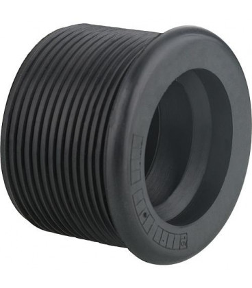Nipple caoutchouc noir pour tube de siphon 44 x 32mm DN32